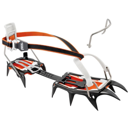 Steigeisen Petzl Vasak LLU schwarz/orange