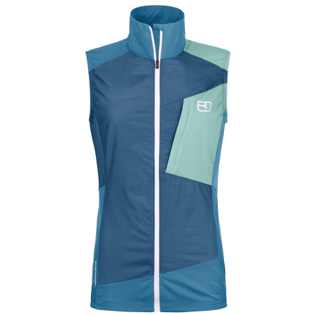 Damenweste Ortovox Windbreaker Vest W blau Petrol Blue