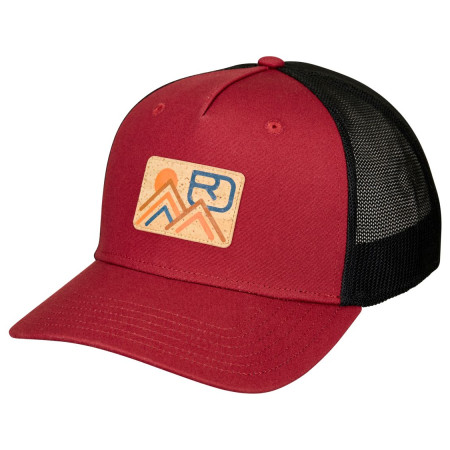 Baseballmütze Ortovox Corky Trucker Cap rot winetasting