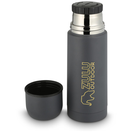 Thermokanne Zulu Vacuum Flask 0,35L grau/gelb grey/yellow