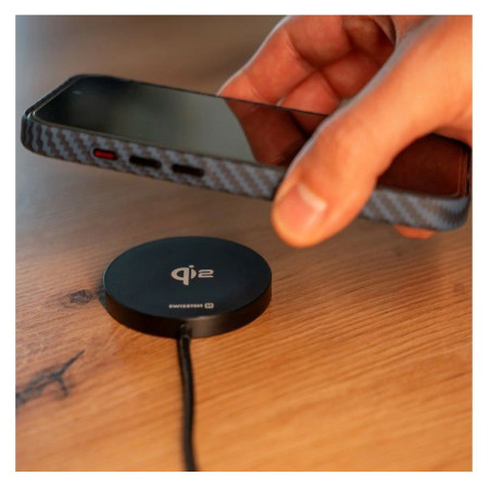 Kabelloses Ladegerät Swissten MagPuck