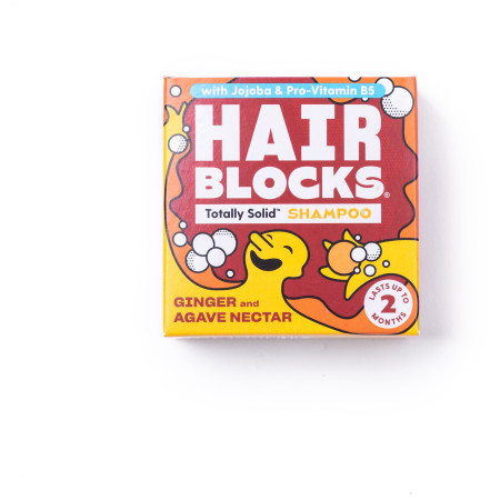 Shampoo Shower Blocks Solid Shampoo - Ginger & Agave Nectar