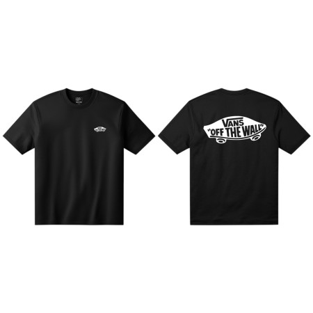 Herren-T-Shirt Vans Double Standard SS Tee schwarz/weiß Black/White