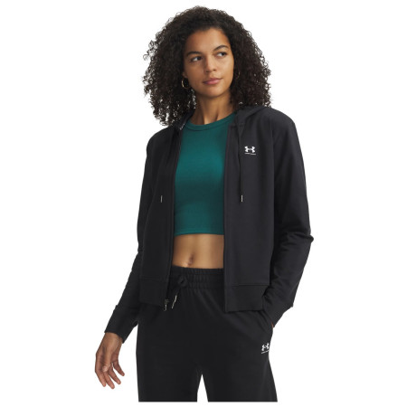 Damen-Sweatshirt Under Armour Sport Terry FZ schwarz