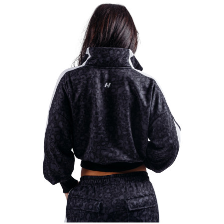 Damen-Sweatshirt Nebbia Half-Zip Leopard Sweatshirt Primal
