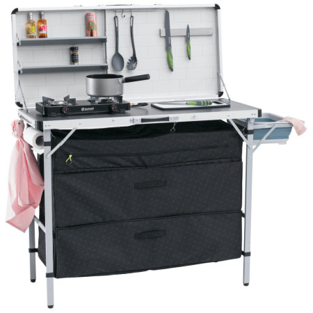 Campingküche Outwell Magante Kitchen Unit schwarz Midnight Black