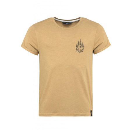Herren-T-Shirt Chillaz Arco Tent beige senf melange