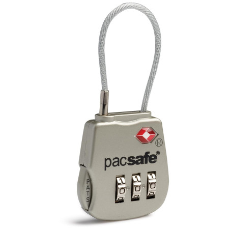 Gepäckschloss Pacsafe Prosafe 800 silber Silver