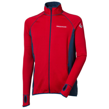 Herren-Sweatshirt Progress TS Torez II 17BA rot Red/Kerosene