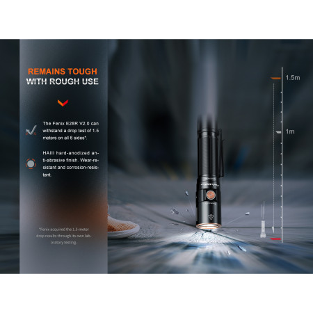 Aufladbare Taschenlampe Fenix E28R V2.0