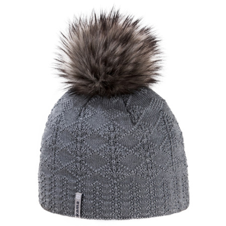 Merino-Strickmütze Kama A109 grau Grey