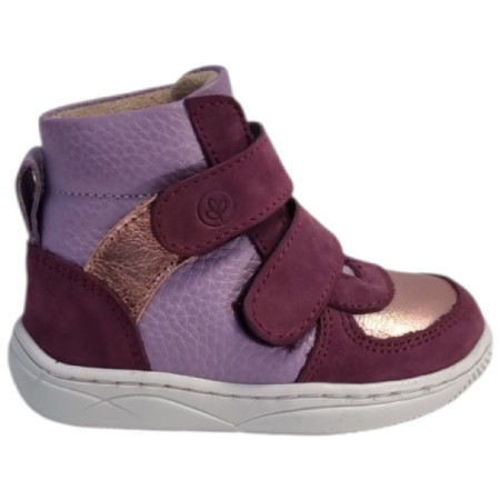 Kinder-Barfußschuhe beBare 3485SA Purple lila PURPLE