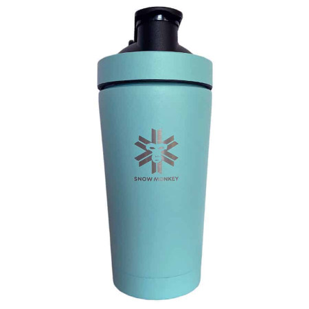 Thermoflasche Snow Monkey Sport Shakers 0,5L hellblau Mint