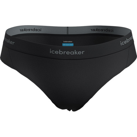 Damenhöschen Icebreaker W Mer 125 Cool-Lite Sprite Hipster schwarz Black