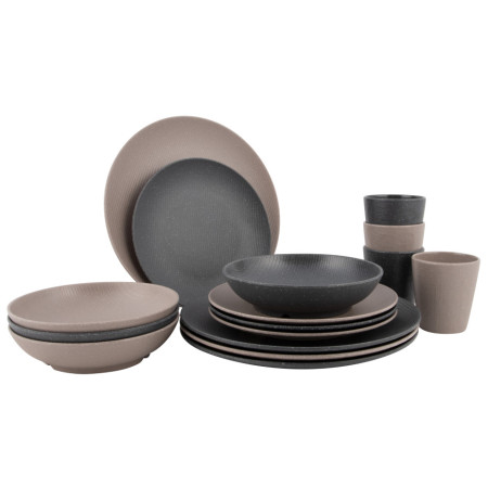 Geschirrset Bo-Camp Folkestone 16 pcs beige Beige
