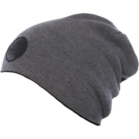 Damenmütze Sherpa Stella dunkelgrau MelGrey/Black