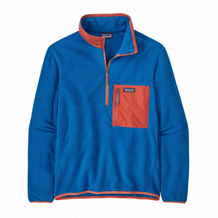 Herren-Sweatshirt Patagonia M's Microdini 1/2 Zip P/O blau Endless Blue