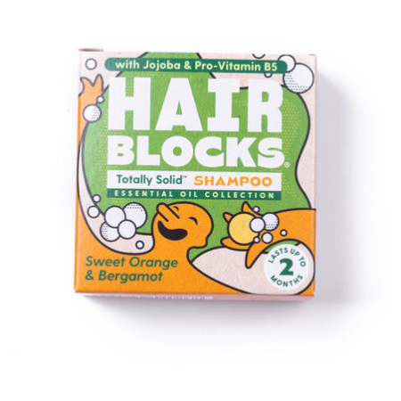 Shampoo Totally Solid Solid Shampoo - Sweet Orange & Bergamot