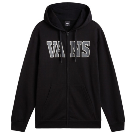 Herren-Sweatshirt Vans Varcity Zip-B schwarz Black