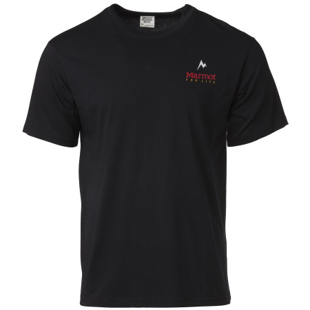Herren-T-Shirt Marmot Marmot For Life Tee SS schwarz Black