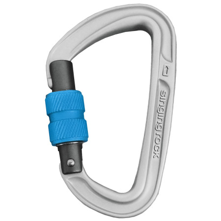 Karabiner Singing Rock Colt Screw grau/blau