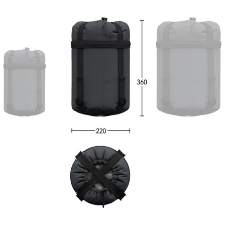 Schlafsack Hannah Sherpa 300