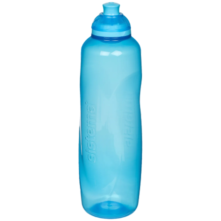 Flasche Sistema Helix Squeeze Twist ‘n’ Sip 600 ml blau