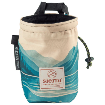 Kreidebeutel SIERRA Climbing Element Series blau/weiß