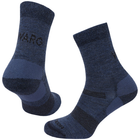 Herrensocken Warg Merino Hike M blau blue
