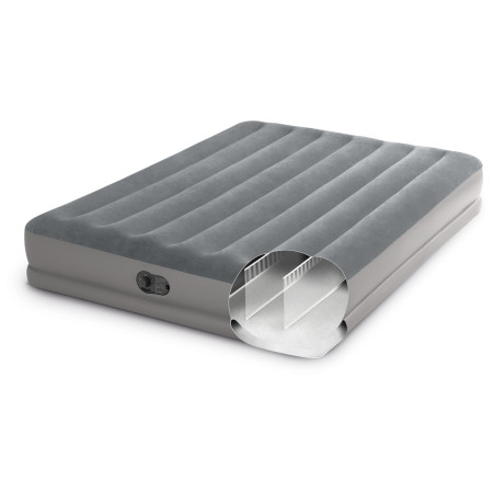 Aufblasbare Matratze Intex Queen Dura-Beam Prestige Mid-Rise USB Pump
