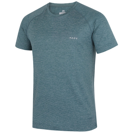 Herren-T-Shirt MOOA UV-Protect türkis deep teal