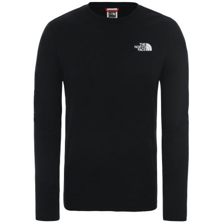 Herren-T-Shirt The North Face M L/S Red Box Tee - Eu schwarz Tnf Black