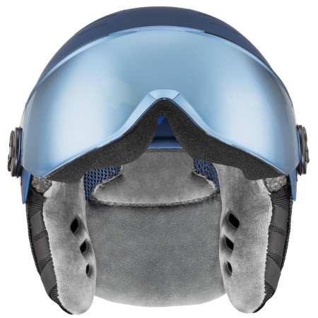 Kinder Skihelm Uvex Rocket Jr. Visor