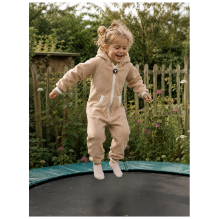 Kinderoverall DucKsday Polar Fleece Londen/sand