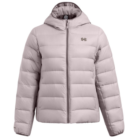 Damenjacke Under Armour Legend Down Hooded Jacket beige GRY