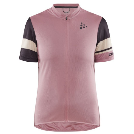 Damen-Radtrikot Craft W Core Endur Log rosa růžová