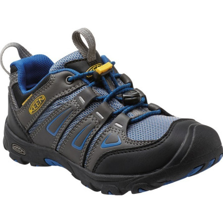 Kinderschuhe Keen Oakridge Low WP Jr blau Magnet/TrueBlue