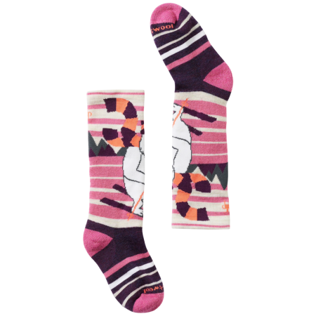 Kindersocken Smartwool Kids' Wintersport Full Cushion Yeti OTC rosa MOONBEAM