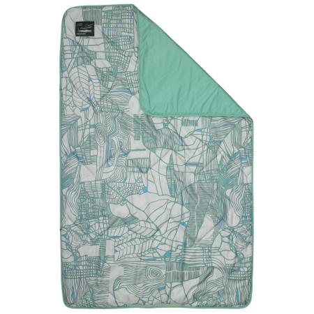 Decke Therm-a-Rest Juno Blanket grün/weiß Nature Grid