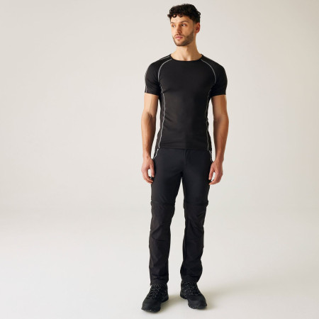 Herrenhose Regatta Mountain Z/O Trs schwarz/grau Black/Black