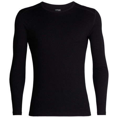 Herren-T-Shirt Icebreaker Mens 260 Tech LS Crewe schwarz Black