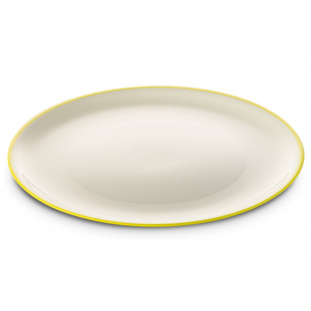 Teller Omada SANALIVING Dinner Plate 24xh2cm weiß/grün