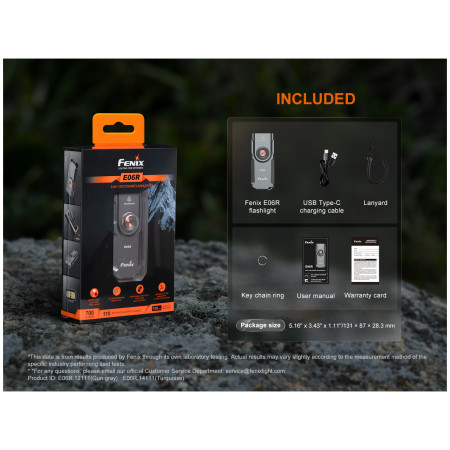 Taschenlampe Fenix E06R