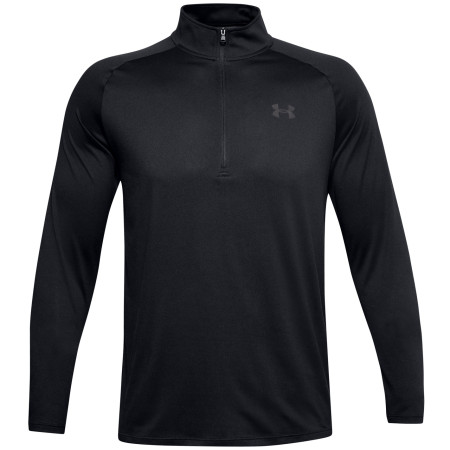 Herren-Funktionsshirt Under Armour Tech 2.0 1/2 Zip schwarz Black//Charcoal
