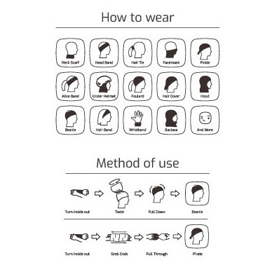 Multifunktionstuch WAMU Bagr