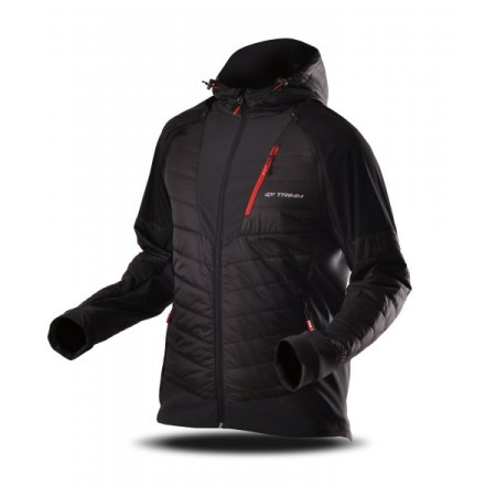 Herrenjacke Trimm Contre schwarz black/ grafit black
