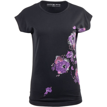 Damen-T-Shirt Alpine Pro Popa schwarz