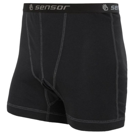 Herrenshorts Sensor Double Face black schwarz Black