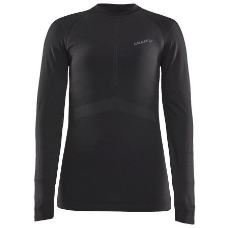 Damen-T-Shirt Craft W Active Intensity LS schwarz BlackAsphalt