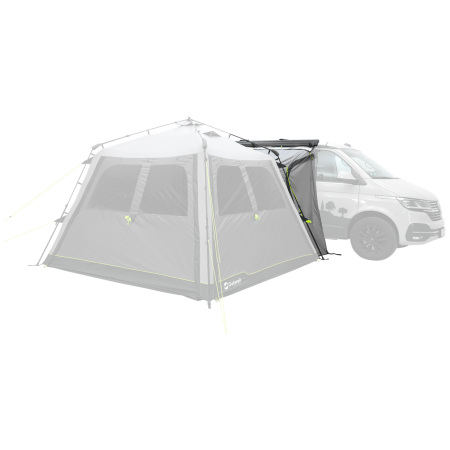 Zelterweiterung Outwell Fastlane 300 Vehicle Connector with door grau Grey